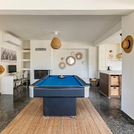 Rafia Loft Loutraki, Garden & Pool Table - Beach Extérieur photo