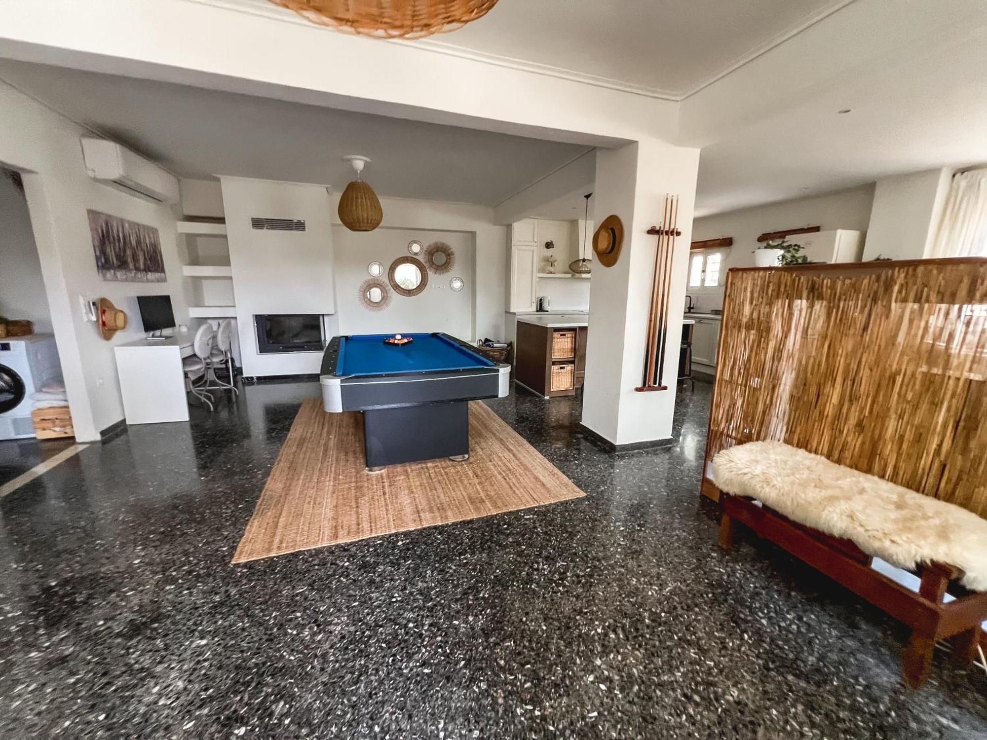 Rafia Loft Loutraki, Garden & Pool Table - Beach Extérieur photo