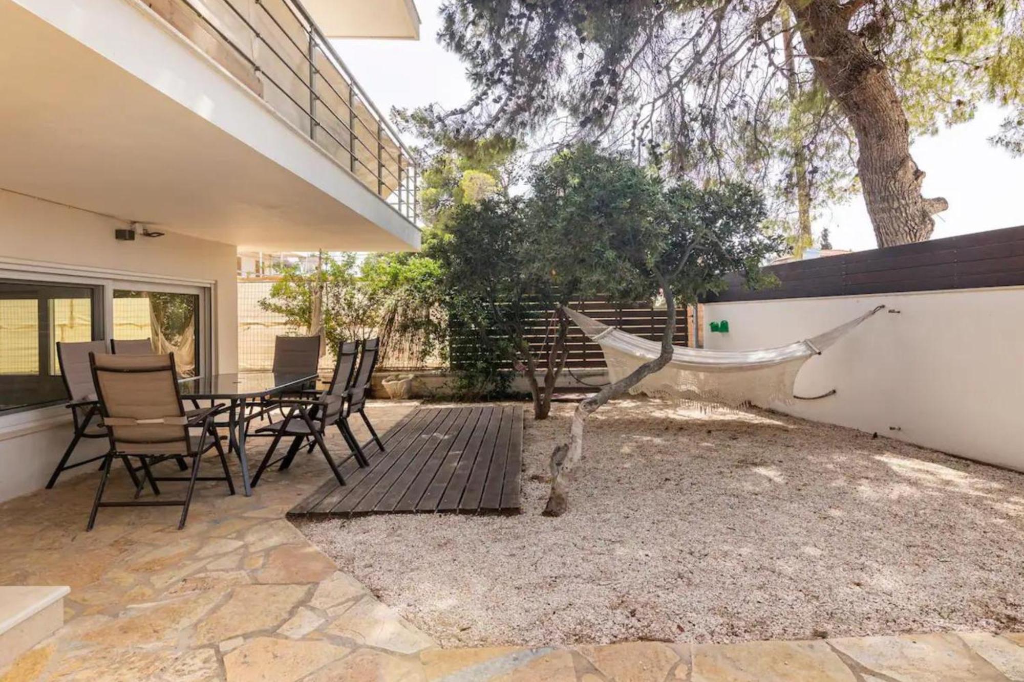 Rafia Loft Loutraki, Garden & Pool Table - Beach Extérieur photo