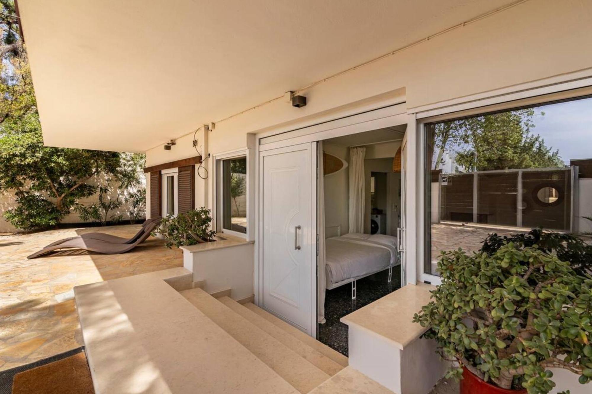 Rafia Loft Loutraki, Garden & Pool Table - Beach Extérieur photo